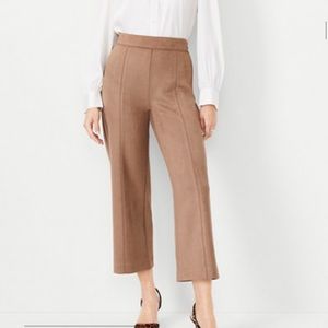 Brand new cropped suede pants